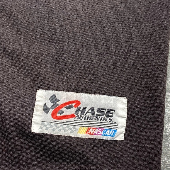 Chase Authentics Labonte Nascar 18 Baseball Jersey Button Short Sleeve Shirt - Picture 10 of 16